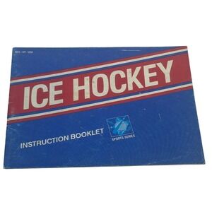 Ice Hockey Nintendo NES Instruction‎ Booklet Manual NES-HY-USA